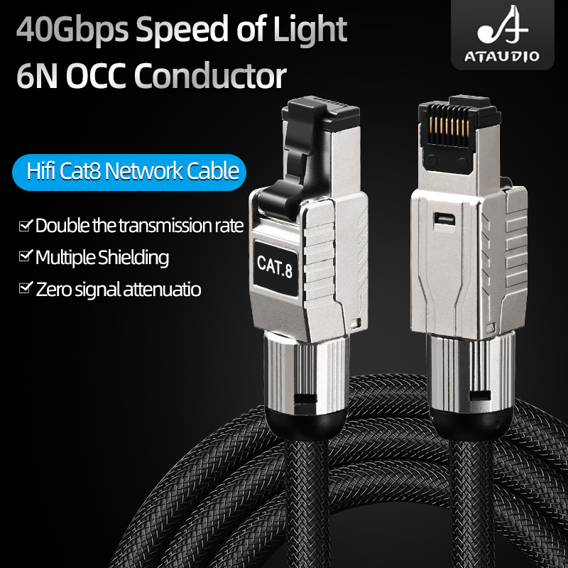 Lan Cable Gaming - Hi-end HiFi Ethernet Cable for Laptop