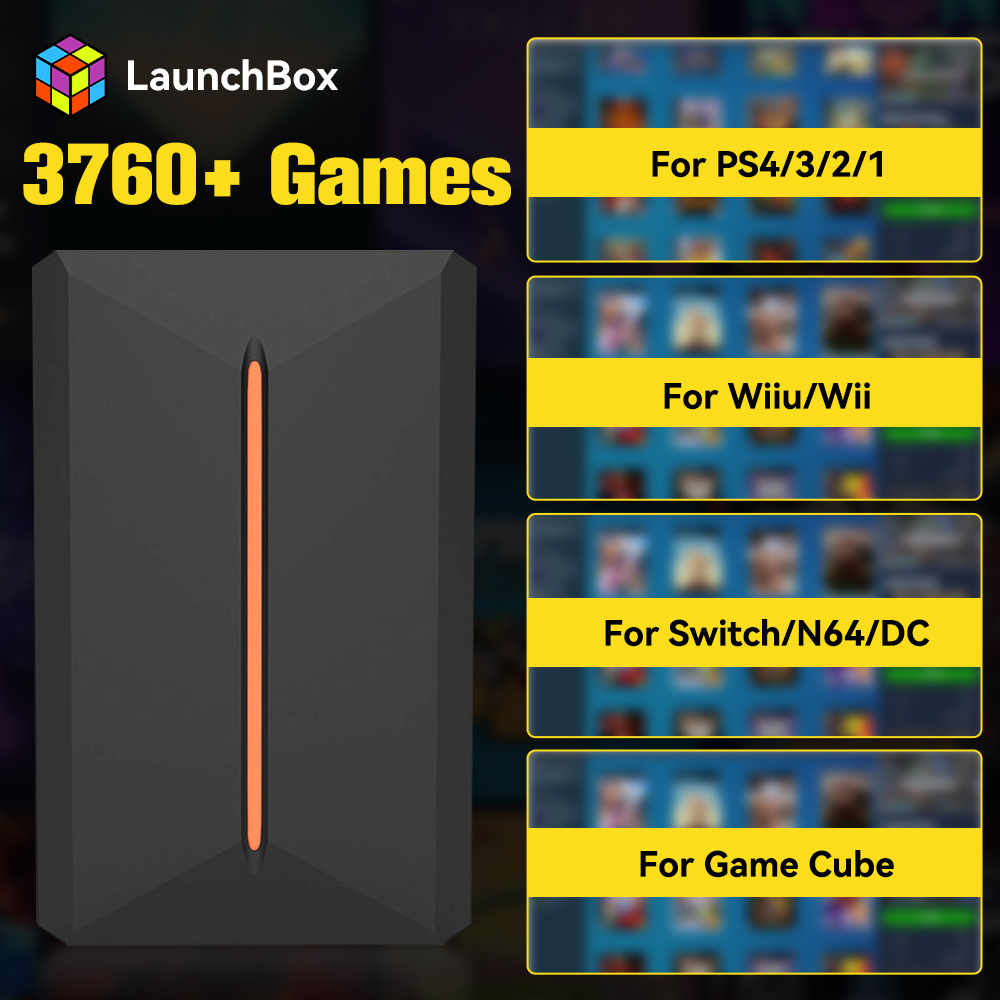 Launchbox OS Retro Gaming HDD  - Gaming Console Os review and price