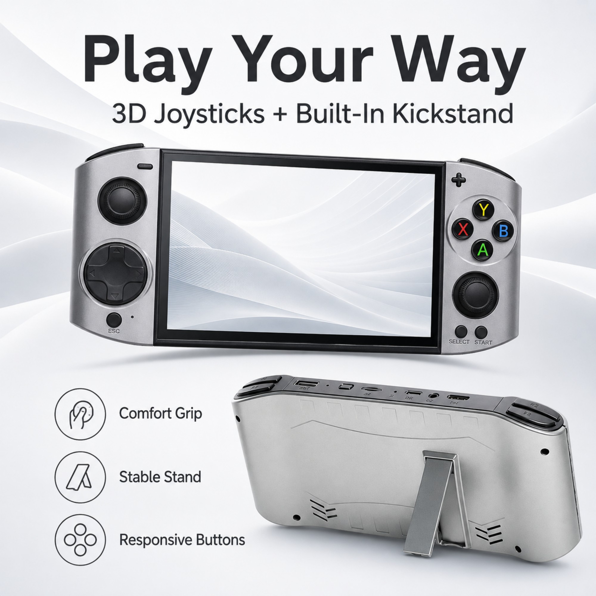 09 Ultra 5.1 Inch OLED Handhel - Gaming Console Os review and price
