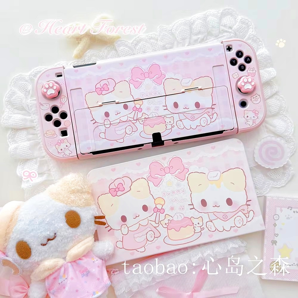 Cotton Candy Cat Cute Switch2  - Gaming Console Japan review and price