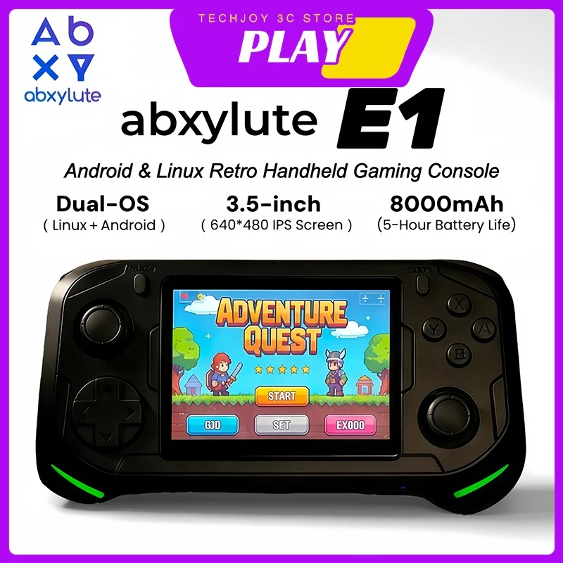 Abxylute E1 Handheld Gaming Co - Gaming Console Os review and price