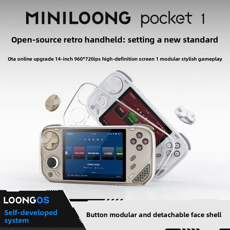 MINILOONG POCKET 1 Retro Handh - Gaming Console Os review and price