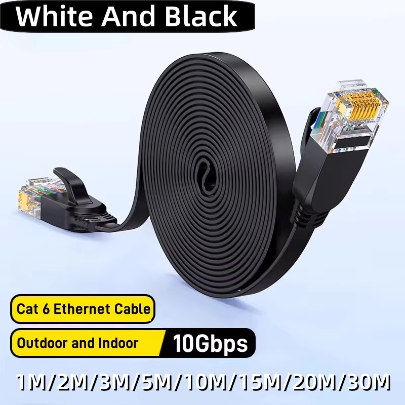 Cat 6 Ethernet Flat Cable, Out - Lan Cable Gaming review and price