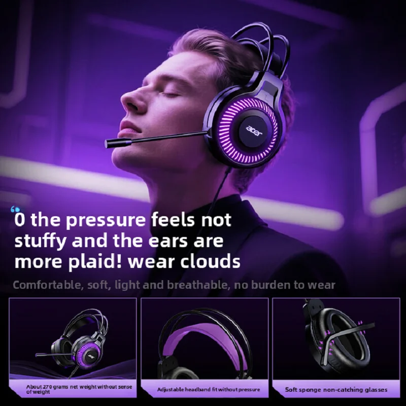 Acer Gaming Headset Gamer 7.1  - Gaming Console Vr Headset review and price