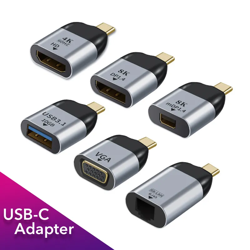 USB C To DP/Mini DP/VGA/RJ45/H - Lan Cable Gaming review and price