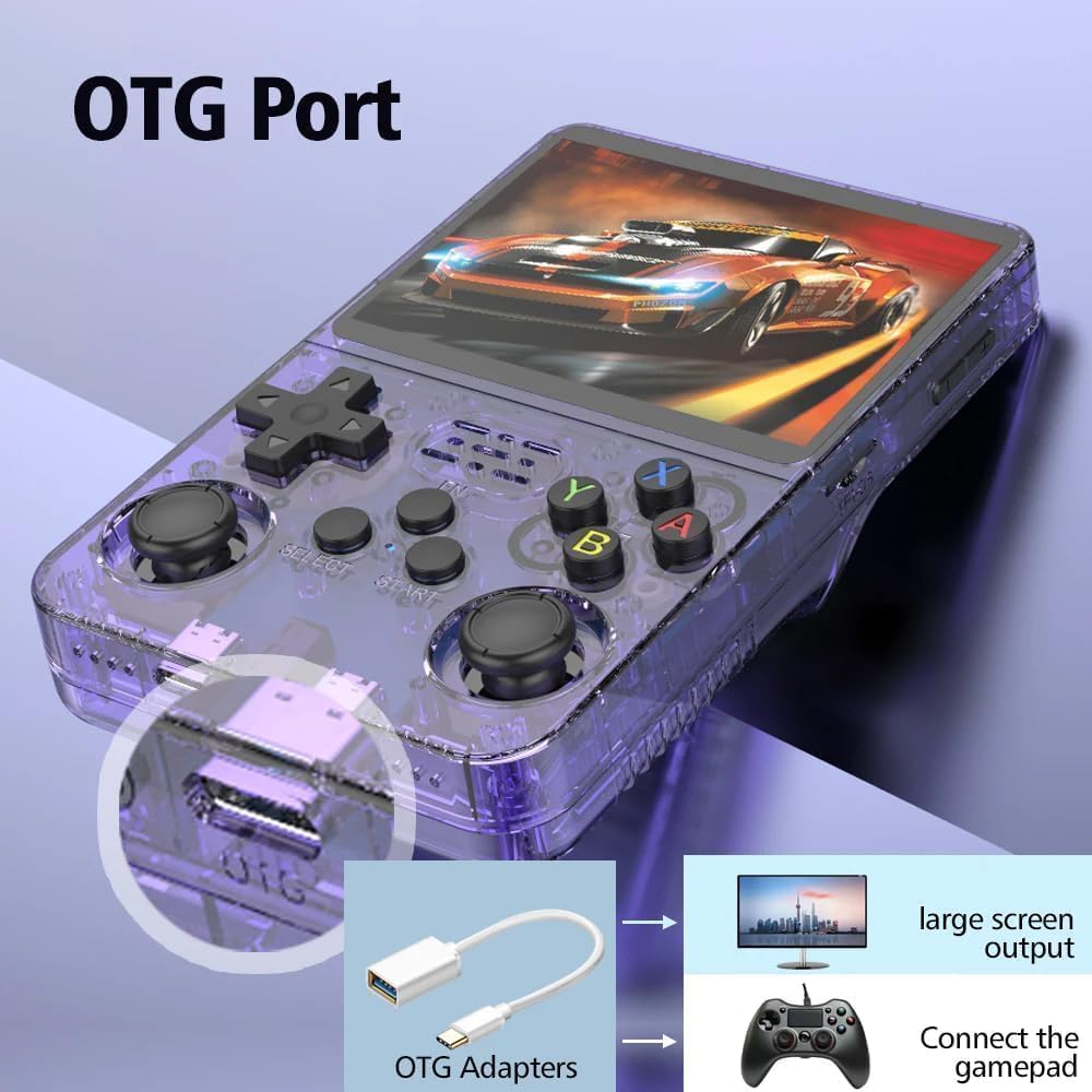 NEW R36S Retro Handheld Game C - Gaming Console Os review and price