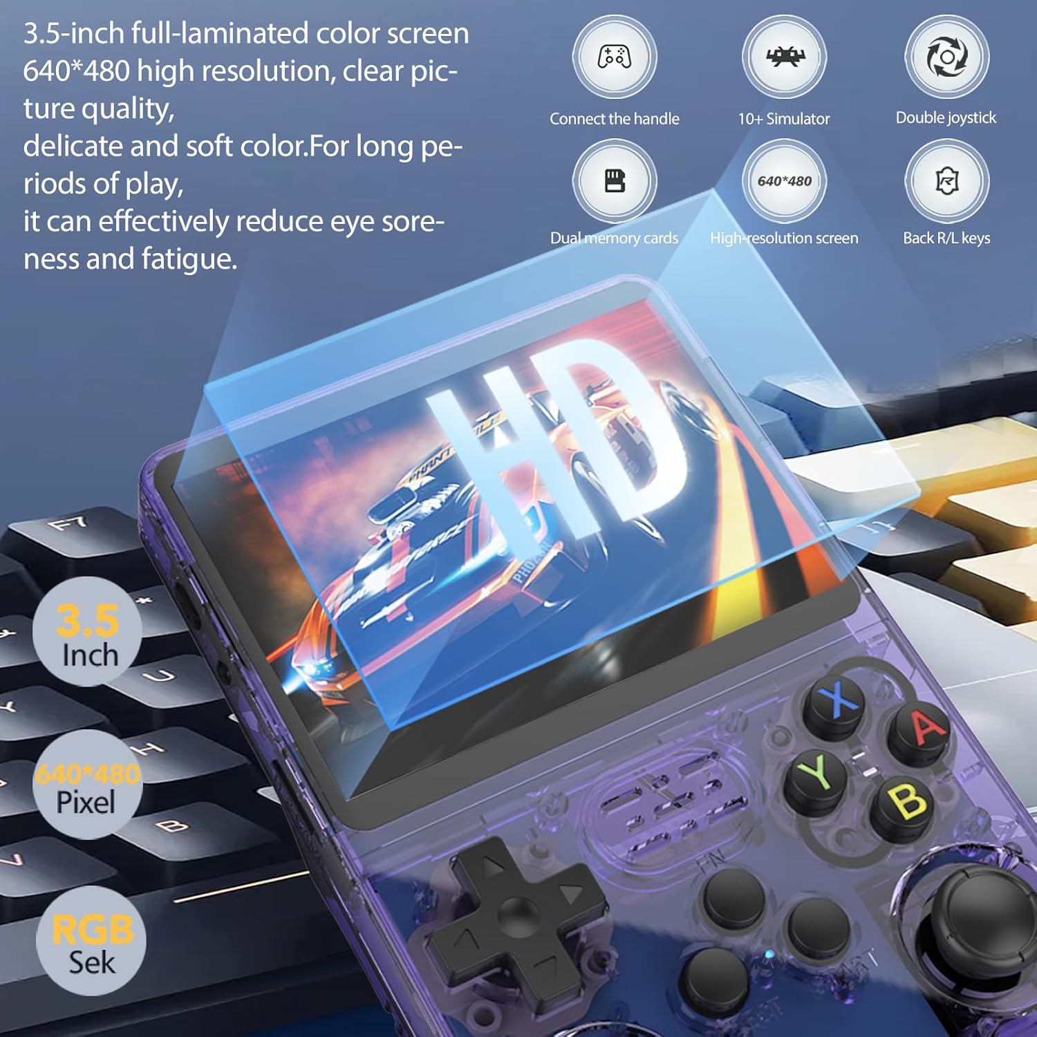 NEW R36S Retro Handheld Game C - Gaming Console Os review and price