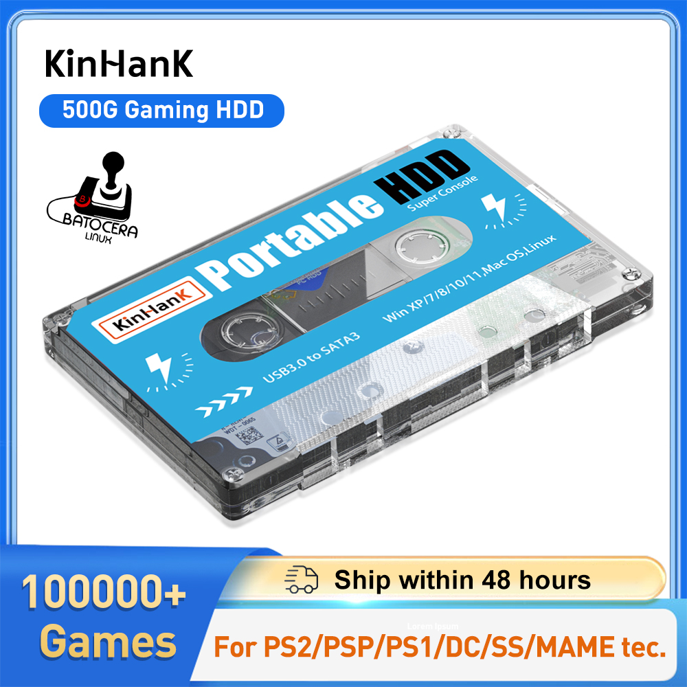 KINHANK 500G Gaming HDD Super  - Gaming Console Os review and price
